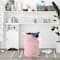 DII® Round Lattice PE-Coated Cotton Polyester Laundry Hamper